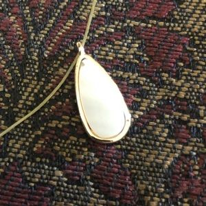 Charming Charlie evening glow white light necklace